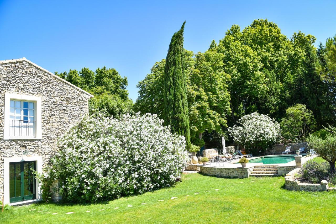 Le Mas De La Sorgue Le Thor Exteriör bild