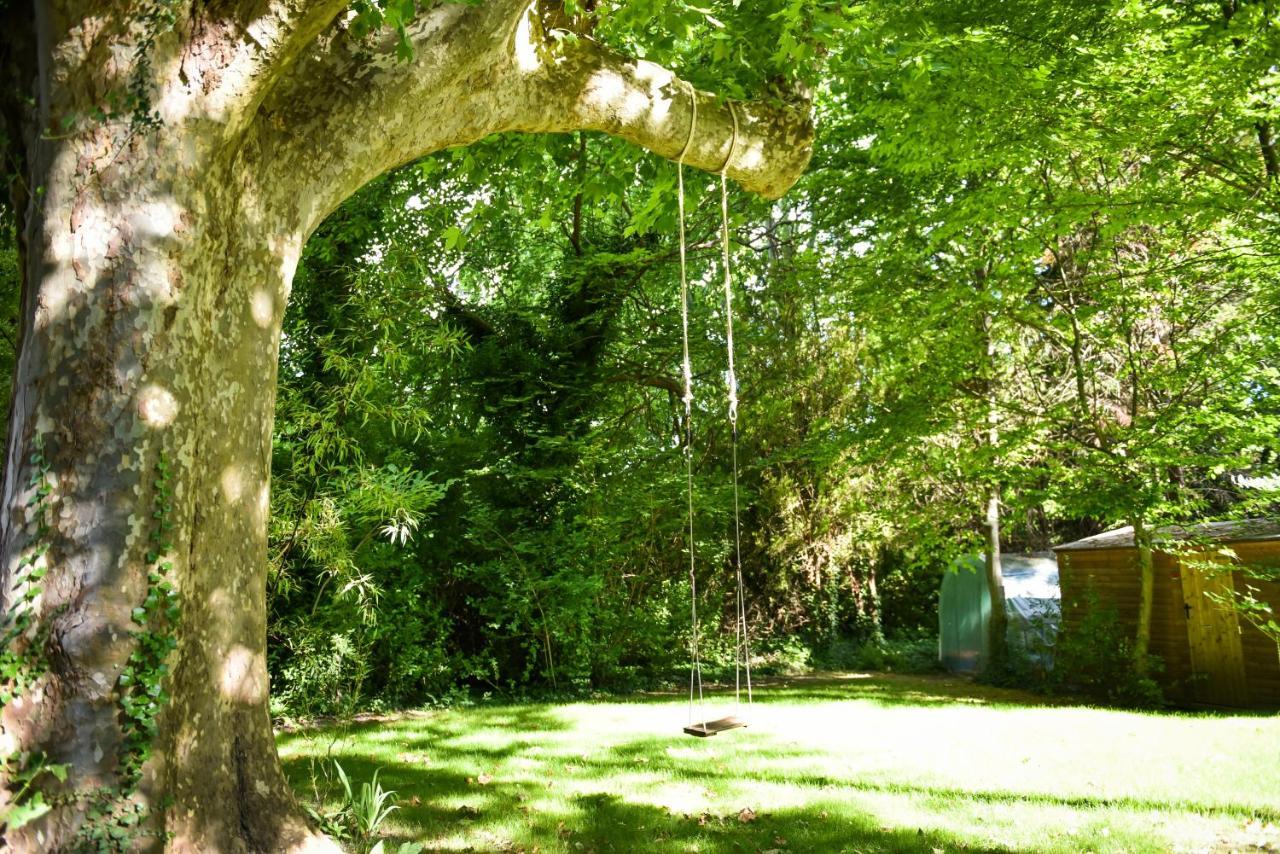 Le Mas De La Sorgue Le Thor Exteriör bild